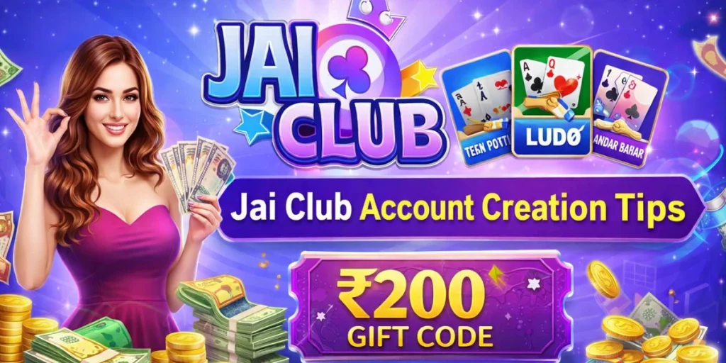 Jai Club Account Creation Tips