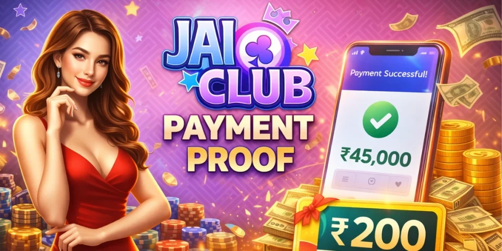 Jai Club Payment Proof